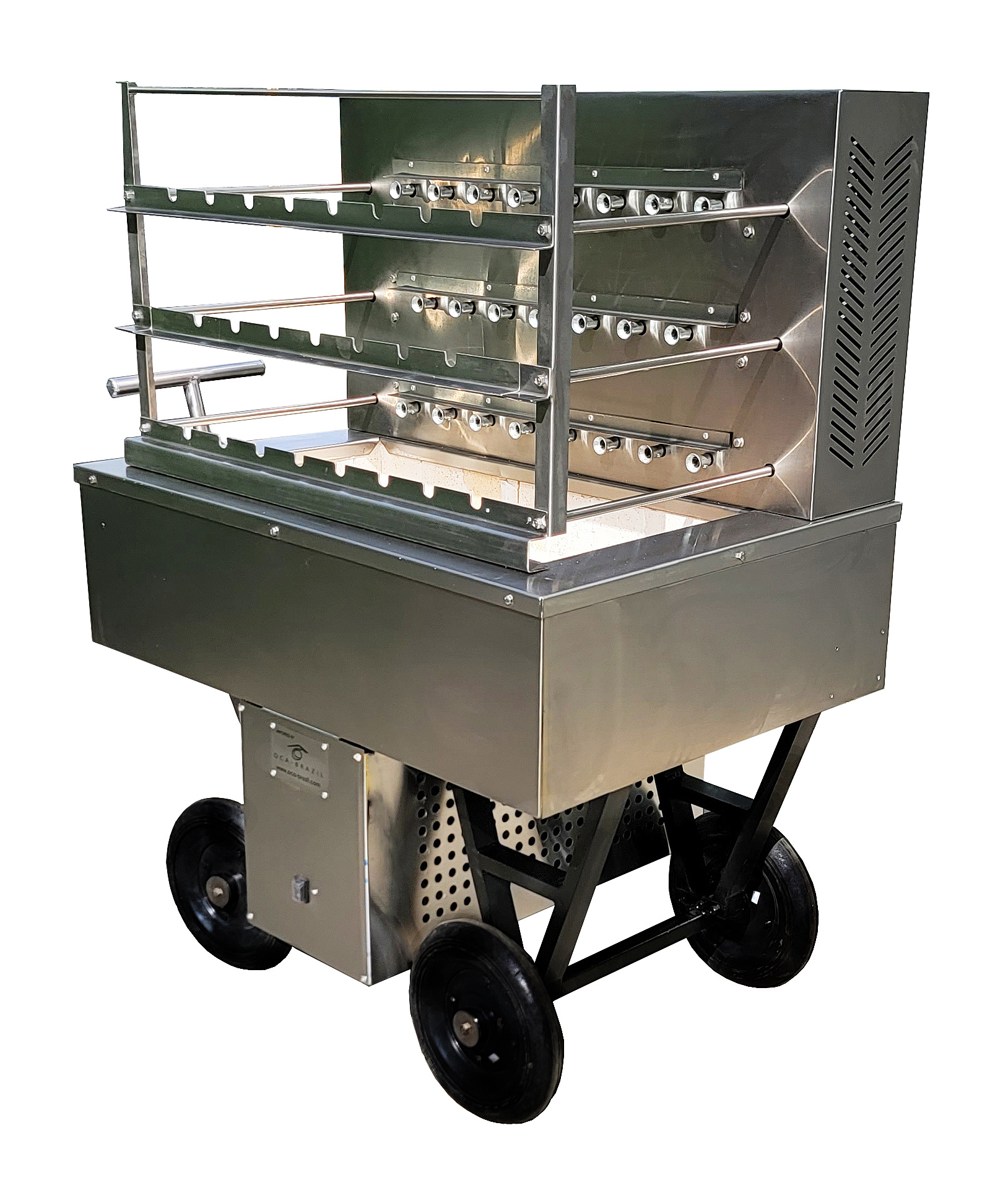 Brazilian Charcoal Grill 23 Skewers for Catering